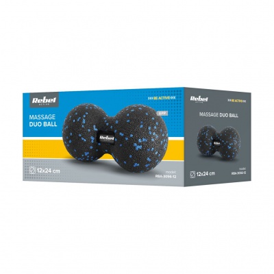 Dvojitá masážna loptička Duoball, 12cm