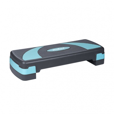 Fitness stepper, 3 výškové stupne, 78cm, BLUE