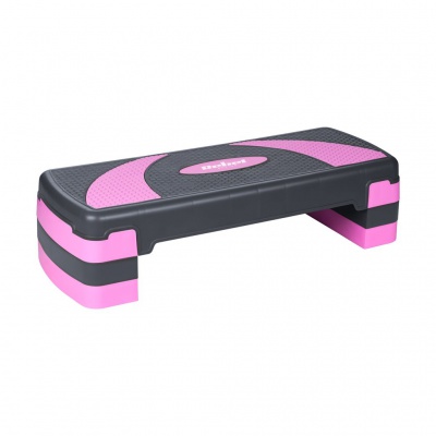 Fitness stepper, 3 výškové stupne, 78cm, PURPLE
