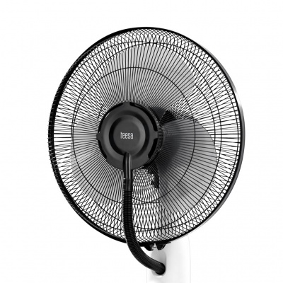 Stojaci ventilátor s funkciou hmly - biely