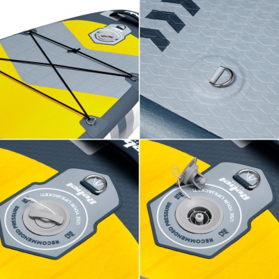 Nafukovací Paddleboard Glide, Sivý