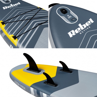 Nafukovací Paddleboard Glide, Sivý