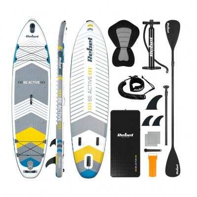 Nafukovací Paddleboard Glide, Biely