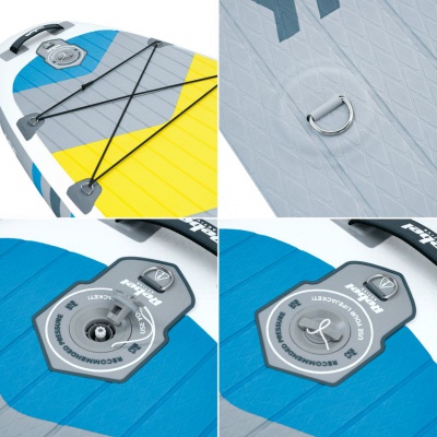 Nafukovací Paddleboard Glide, Biely