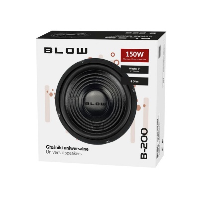 Basový reproduktor BLOW B-200 8" 150W 8Ohm