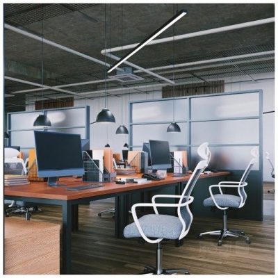 Lineárne LED svietidlo KOLINE GO 40W 3CCT čierne