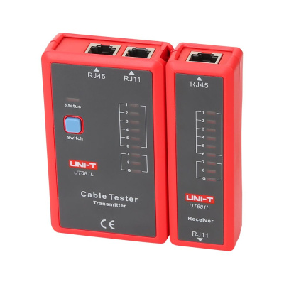 Tester sieťových káblov UT681L, RJ45/RJ11 Uni-T