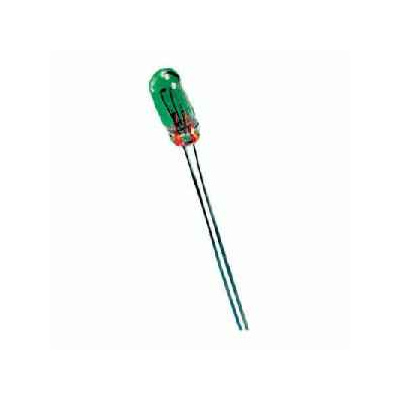 Žiarovky 9V/50mA zelena 8x3mm