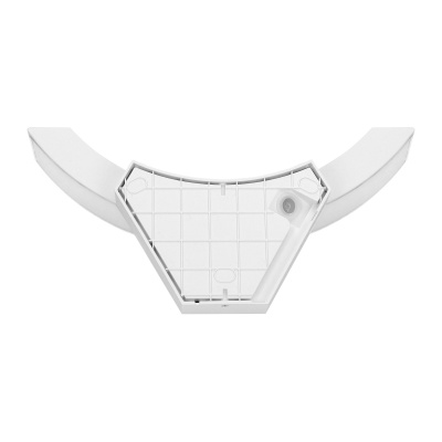 LED svietidlo SPINEL 10W senzor pohybu IP54 biele