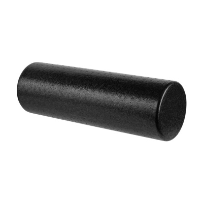 Masážny valec 45x15 cm, Čierny | Penový foam roller