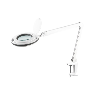 Dielenská lampa s lupou Rebel 5D 10W, 6500 K