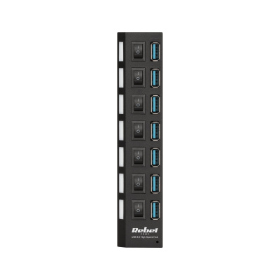 HUB USB 3.0  7 portový Rebel