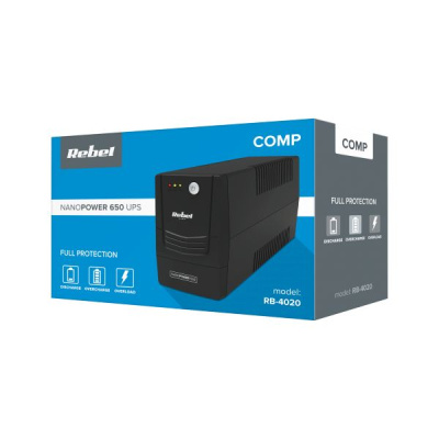 UPS 650 VA Nanopower  REBEL COMP