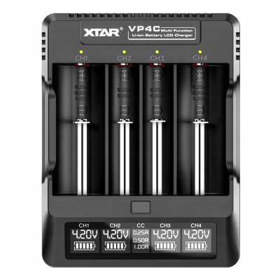 Nabíjačka inteligentná  XTAR VP4C