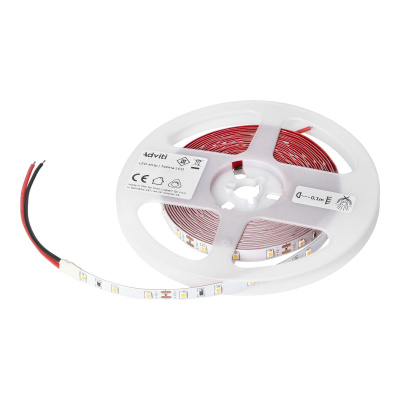 LED pás SAMSUNG LED 2835, 3000K, 6W/m, IP20, 5m, 12V