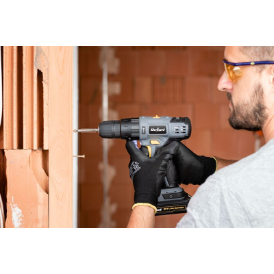 Akumulátorový vŕtací skrutkovač s príklepom 20V 2Ah REBEL TOOLS
