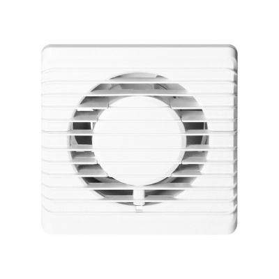 Kúpelňový ventilátor s časovačom a senzorom vlhkosti 100mm