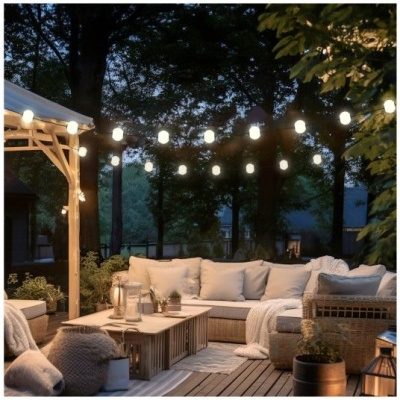 LED girlanda VENEZIA 10x0,8W IP67