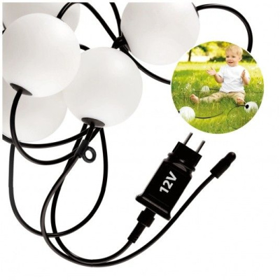 LED girlanda VENEZIA 10x0,8W IP67