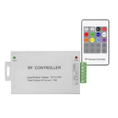 Regulátor pre RGB LED pásy, rádiový, 18A