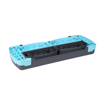 Fitness stepper 78 cm, Modrý | 3 úrovne nastavenia výšky