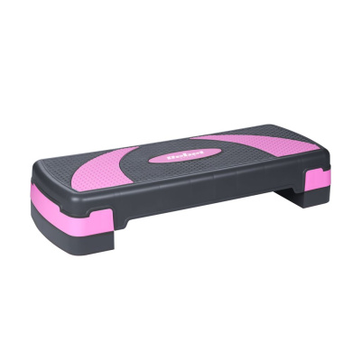 Fitness stepper 78 cm, Fialový | 3 úrovne nastavenia výšky