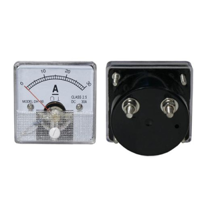 AMPÉRMETER analógový 30A