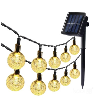Dekoratívne solárne osvetlenie SOLAR 30 LED AURA 3000K LED2B