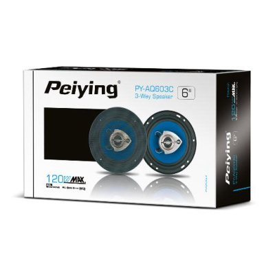 Auto reproduktory Peiying PY-AQ603C 6" koaxiálne 120W