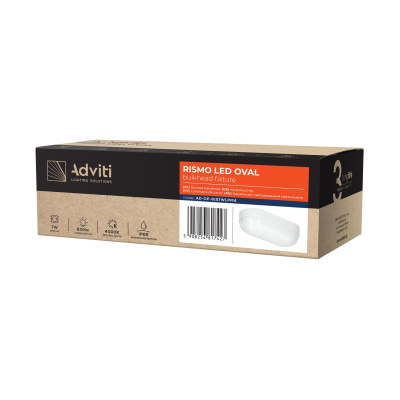 LED svietidlo RISMO OVAL 7W,  IP65