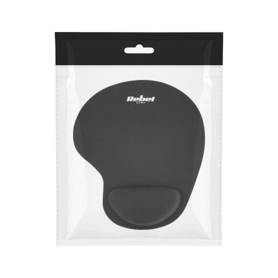 Podložka pod myš ergonomická REBEL čierna