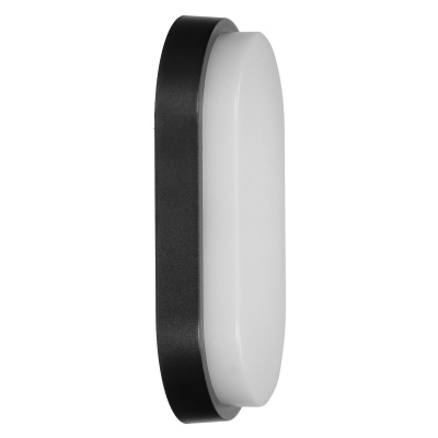 LED svietidlo NEFRYT, 10W, 800lm, IP54, 4000K, čierne