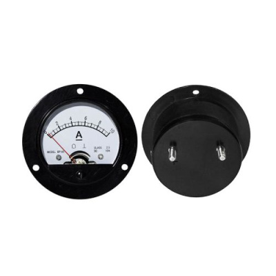 AMPÉRMETER analógový 10A okrúhly