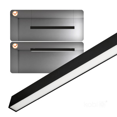 LED svietidlo KOLINE K1 40W 4000K čierne