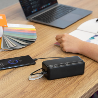 PowerBank Kruger&Matz 40 000mAh Li-ion s funkciou QC a PD