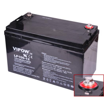 Akumulátor gélový 12V - 100Ah VIPOW 31,6kg