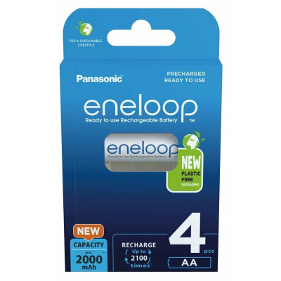 Akumulátor Ni-MH AA PANASONIC ENELOOP 2000 mAh 4ks