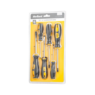 Sada skrutkovačov 6 ks, REBEL TOOLS