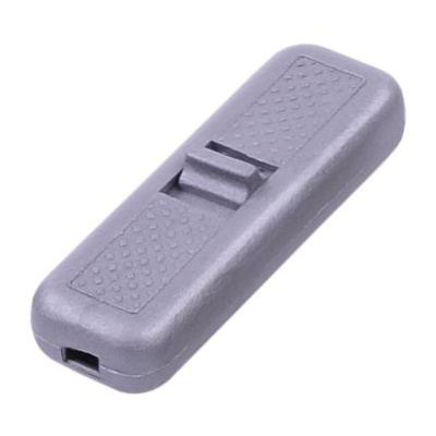 Prepínač priebežný 2A/250V strieborný