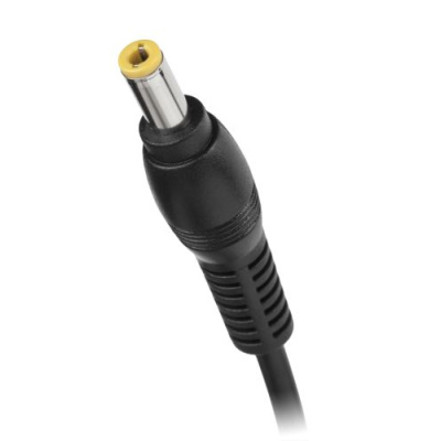 Konektor s káblom 5,5/2,5 (19V/1,58A) čierny