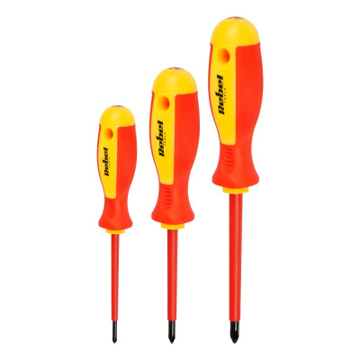 Sada skrutkovačov 7 ks, izolované 1 kV, REBEL TOOLS