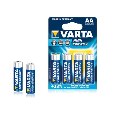 Batéria alkalická VARTA LR06 HIGH ENERGY (4ks)