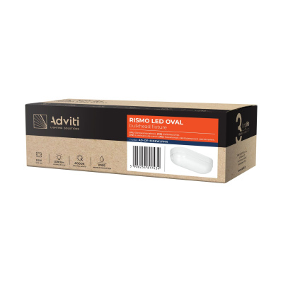 LED svietidlo RISMO OVAL 12W,  IP65