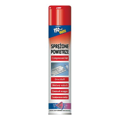 SPRAY stlačený vzduch - 800ml  MICROCHIP