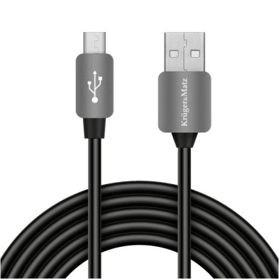 Kábel USB A - micro USB 1,8m Kruger&Matz