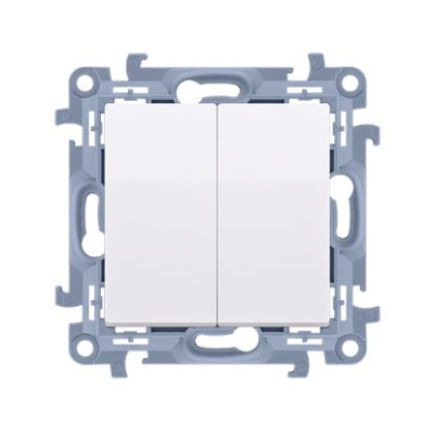 Vypínač Simon 10 č.5 LED podsv. modul biely