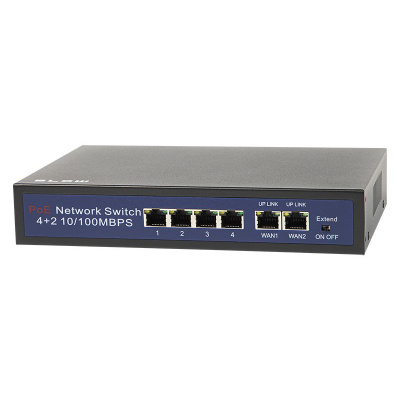 Switch BLOW 4xPoE 100Mbs BL-SW6-4P