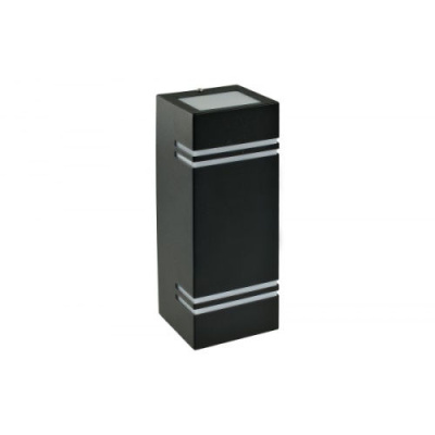 Svietidlo QUAZAR 7 čierne, vonkajšie IP44, 2xGU10