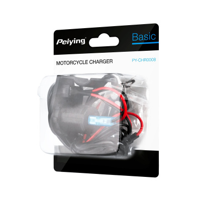 MOTO nabíjačka 2xUSB+ vypínač, 3100 mA Peiying