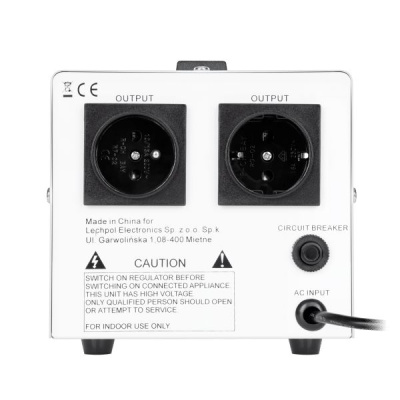 Automatický stabilizátor napätia KEMOT MSER-500 VA, servomotor